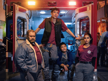 El elenco de la serie está conformado por Joaquín Cosío, Renata Vaca, Diego Calva y Sergio Bautista. CORTESÍA/Apple TV