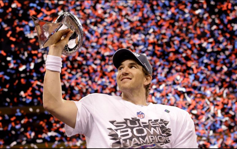 Eli Manning es un mariscal de campo dos veces ganador del Super Bowl. AP/D. Phillip