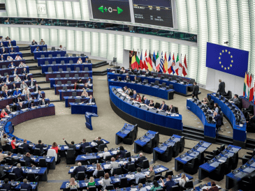 Volodin agregó que, tras una decisión como la de hoy, el Parlamento Europeo "debería autodisolverse". EFE / ARCHIVO