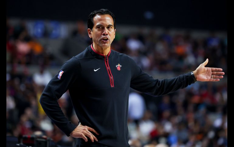 En 15 temporadas al mando, Spoelstra ya ha establecido su lugar en el libro de récords del HEAT como el entrenador con más victorias en la historia de la franquicia. IMAGO 7/ ARCHIVO