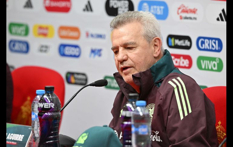 Javier Aguirre participó este lunes en una conferencia de prensa, previo al partido de vuelta de los Cuartos de Final. IMAGO7 / E.Espinosa