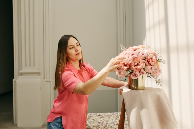 Sara Rosales de Maca Floral. CORTESÍA 