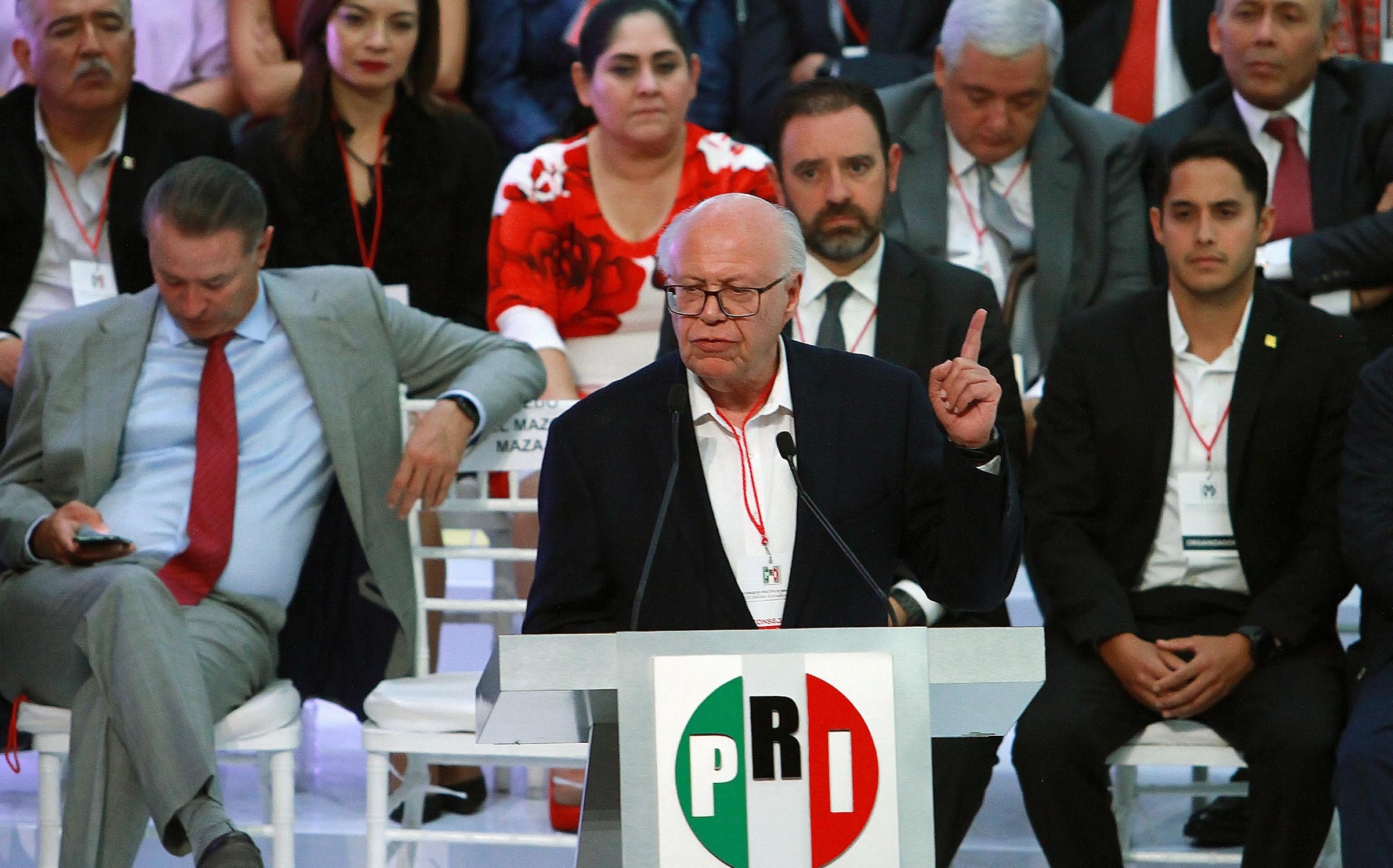 Rechaza PRI participación del INE en elección interna