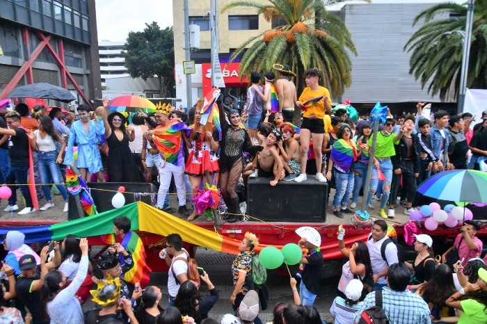 Marchan a favor de la diversidad sexual en la CDMX