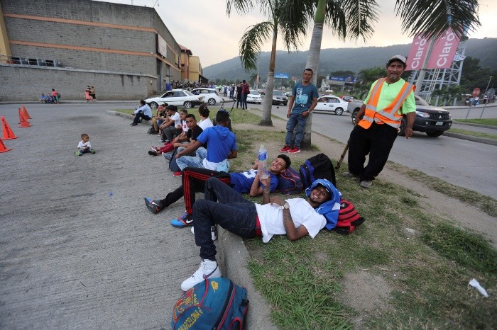 La segunda caravana migrante del 2020 parte de Honduras El