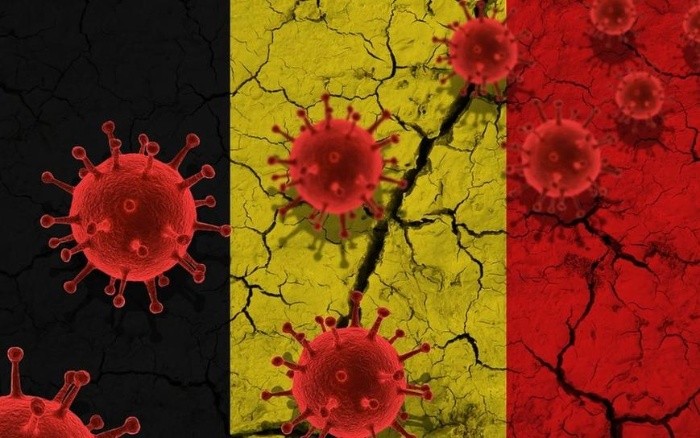 Coronavirus: por que Belgica tiene la mayor tasa de mortalidad por covid-19 del mundo (y que nos dice ello sobre la enfermedad en otros paises) noticias-internacional-52452358 Bandera de Belgica con coronavirus.