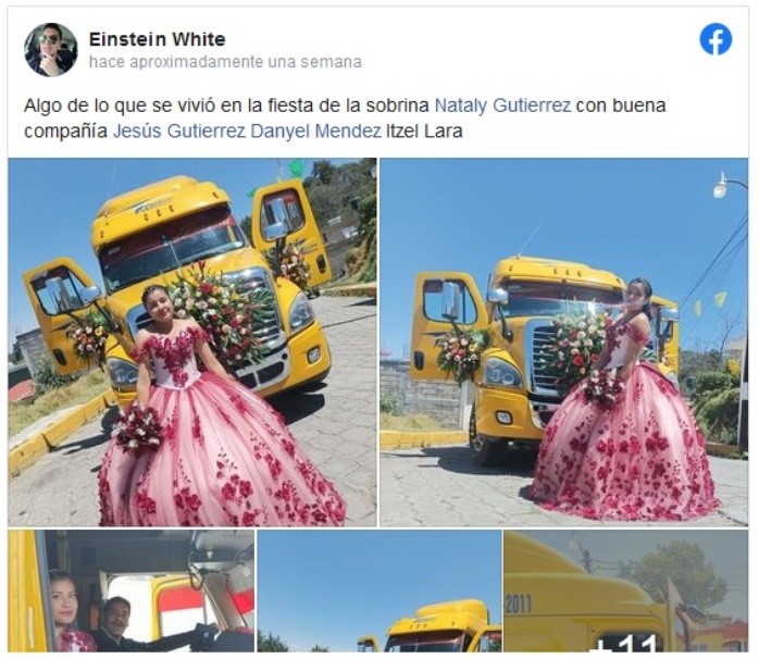 Viral ¡con Estilo Quinceañera Cambia La Limosina Y Llega A La Iglesia En El Tráiler De Su Papá 1770