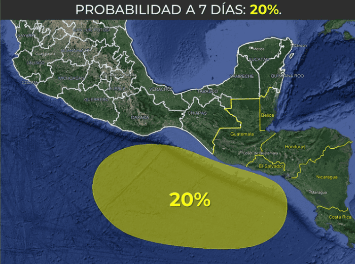 Pilar appears in the Pacific, while Hurricane Otis is expected to