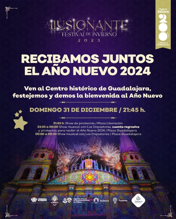 Guadalajara Disfruta El A O Nuevo En El Centro Hist Rico Conoce Las   Gcni 5jbaaamz X  1066515128 