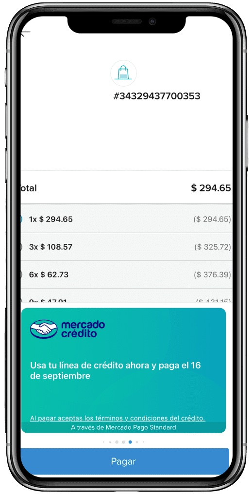  Mercado Pago es una de las apps de préstamos en línea aprobadas por la Condusef. MERCADO PAGO/ https://www.mercadopago.com