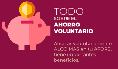  Ya puedes realizar ahorros voluntarios para tu cuenta Afore. GOBIERNO DE MÉXICO/ www.gob.mx