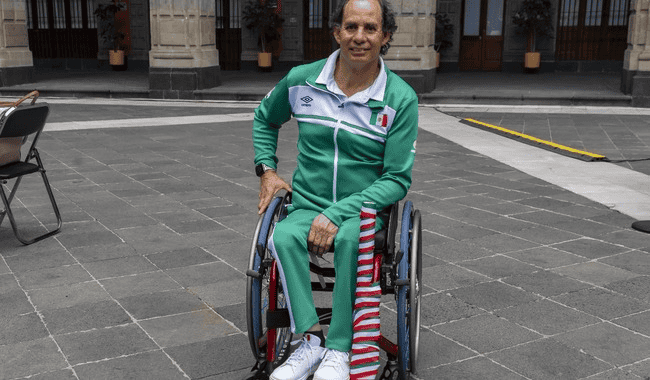 Salvador Hernández compite en Atletismo Adaptado de estos Juegos Paralímpicos 2024. Gobierno de México/ www.gob.mx  