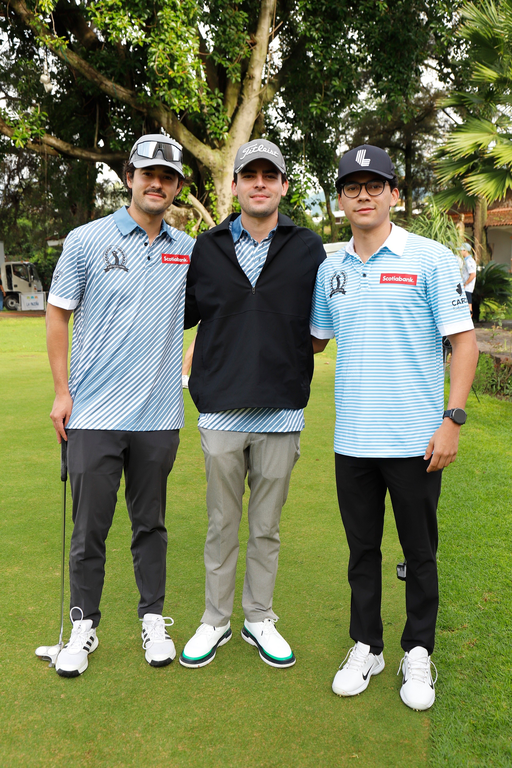  Santiago Gudiño, Alberto Tapia y Sebastián Corona. GENTE BIEN JALISCO/ Claudio Jimeno